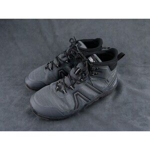 Xero Xcursion Fusion Hiking Boots Mens 10 Gray Zero Drop X-Dri Waterproof Shoes